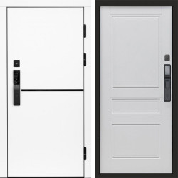 Входная дверь Termo-Door Смарт Тренд White - Классика белый матовый