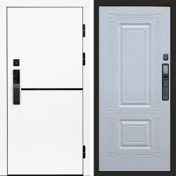 Входная дверь Termo-Door Смарт Тренд White - Мадрид Белый софт