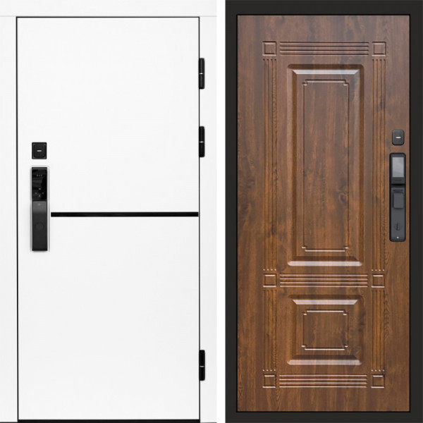 Входная дверь Termo-Door Смарт Тренд White - Мадрид Дуб