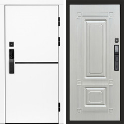 Входная дверь Termo-Door Смарт Тренд White - Мадрид Лиственница