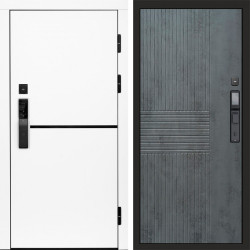 Входная дверь Termo-Door Смарт Тренд White - Мастино Бетон темный