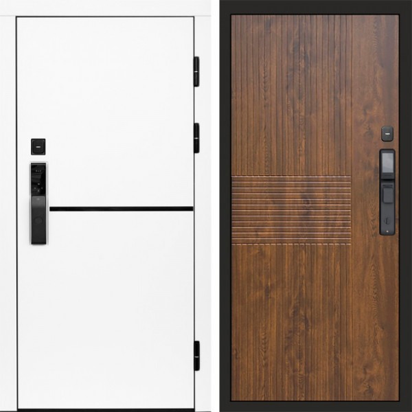 Входная дверь Termo-Door Смарт Тренд White - Мастино Дуб