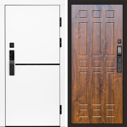 Входная дверь Termo-Door Смарт Тренд White - Спарта дуб