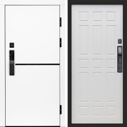 Входная дверь Termo-Door Смарт Тренд White - Спарта лиственница