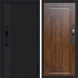 Входная дверь Termo-Door Смарт Твист Black - Гранд Дуб