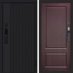 Входная дверь Termo-Door Смарт Твист Black - Марсель Шоколад