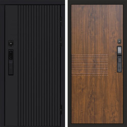 Входная дверь Termo-Door Смарт Твист Black - Мастино Дуб