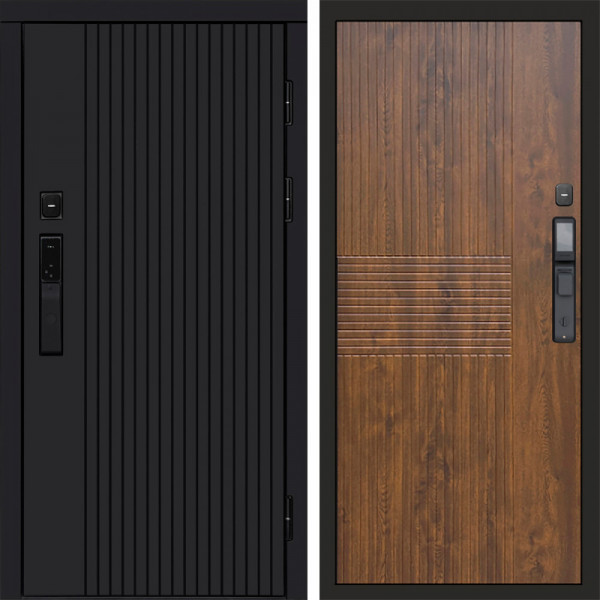 Входная дверь Termo-Door Смарт Твист Black - Мастино Дуб