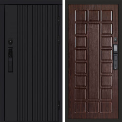 Входная дверь Termo-Door Смарт Твист Black - Престиж венге