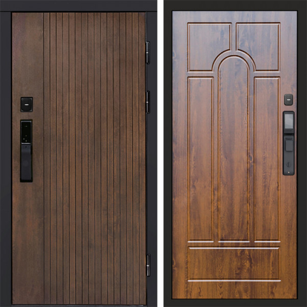 Входная дверь Termo-Door Смарт Твист Ультра - Арка дуб