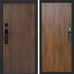 Входная дверь Termo-Door Смарт Твист Ультра - Flat Дуб