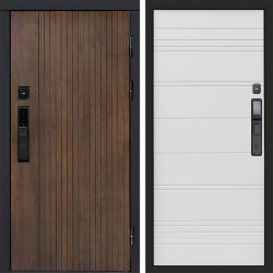 Входная дверь Termo-Door Смарт Твист Ультра - Лучи White line