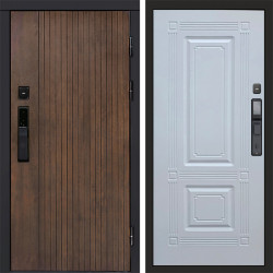 Входная дверь Termo-Door Смарт Твист Ультра - Мадрид Белый софт