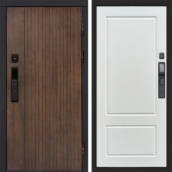 Входная дверь Termo-Door Смарт Твист Ультра - Марсель Белый софт