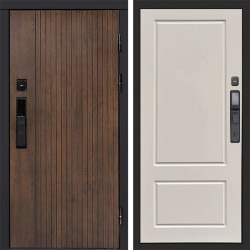 Входная дверь Termo-Door Смарт Твист Ультра - Марсель Слоновая кость