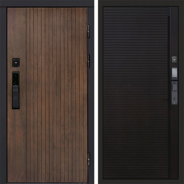 Входная дверь Termo-Door Смарт Твист Ультра - Porte black