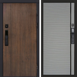 Входная дверь Termo-Door Смарт Твист Ультра - Porte Grey софт