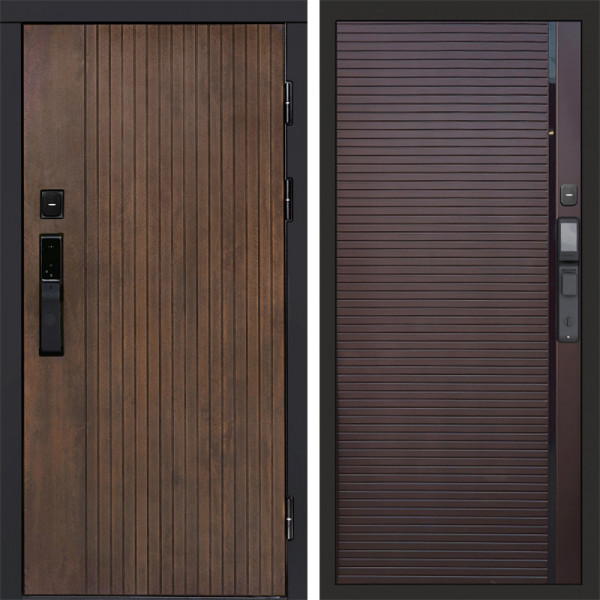 Входная дверь Termo-Door Смарт Твист Ультра - Porte Шоколад