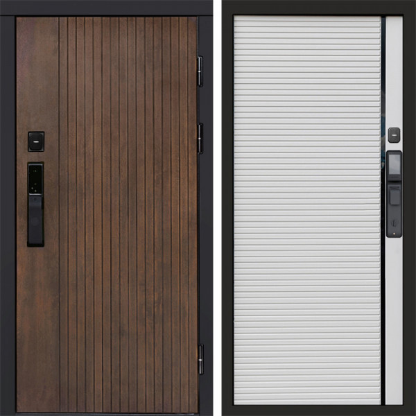 Входная дверь Termo-Door Смарт Твист Ультра - Porte white