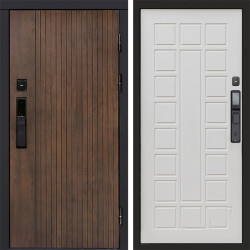 Входная дверь Termo-Door Смарт Твист Ультра - Престиж бежевый матовый