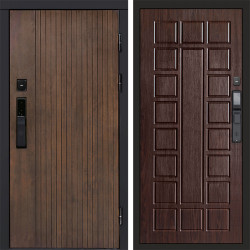 Входная дверь Termo-Door Смарт Твист Ультра - Престиж венге