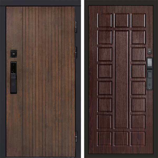 Входная дверь Termo-Door Смарт Твист Ультра - Престиж венге