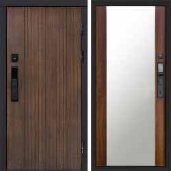 Входная дверь Termo-Door Смарт Твист Ультра - Зеркало дуб