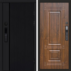Входная дверь Termo-Door Смарт Урбан Black - Мадрид Дуб