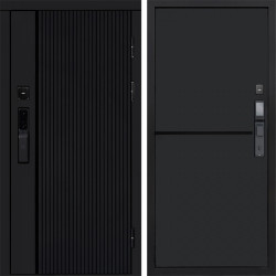 Входная дверь Termo-Door Смарт Урбан Black - Нео Black