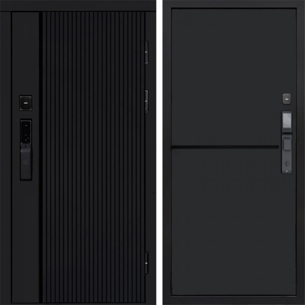 Входная дверь Termo-Door Смарт Урбан Black - Нео Black