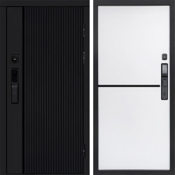 Входная дверь Termo-Door Смарт Урбан Black - Нео White
