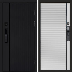 Входная дверь Termo-Door Смарт Урбан Black - Porte white