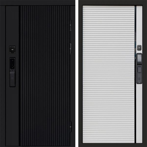Входная дверь Termo-Door Смарт Урбан Black - Porte white