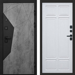 Входная дверь Termo-Door Авангард Бетон - Без серии Лиственница премиум