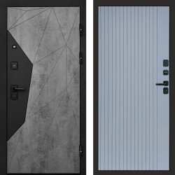 Входная дверь Termo-Door Авангард Бетон - Flat Grey софт