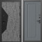 Входная дверь Termo-Door Авангард Бетон - Гранд Grey софт