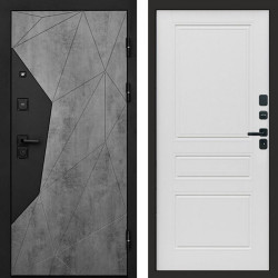 Входная дверь Termo-Door Авангард Бетон - Классика лиственница