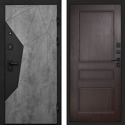 Входная дверь Termo-Door Авангард Бетон - Классика венге