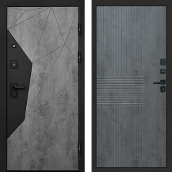 Входная дверь Termo-Door Авангард Бетон - Мастино Бетон темный