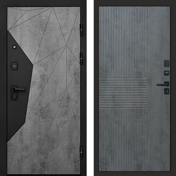 Входная дверь Termo-Door Авангард Бетон - Мастино Бетон темный