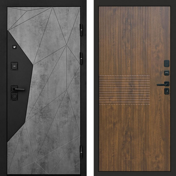 Входная дверь Termo-Door Авангард Бетон - Мастино Дуб
