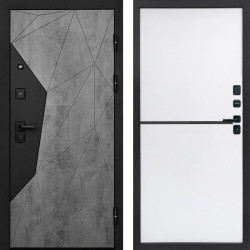 Входная дверь Termo-Door Авангард Бетон - Нео White