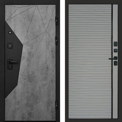 Входная дверь Termo-Door Авангард Бетон - Porte Grey софт