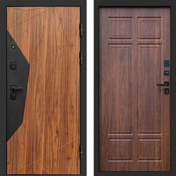 Входная дверь Termo-Door Авангард Дуб Каньон - Без серии Орех премиум