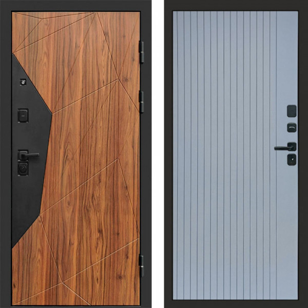 Входная дверь Termo-Door Авангард Дуб Каньон - Flat Grey софт