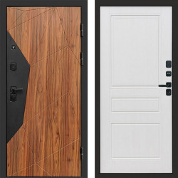 Входная дверь Termo-Door Авангард Дуб Каньон - Классика белое дерево