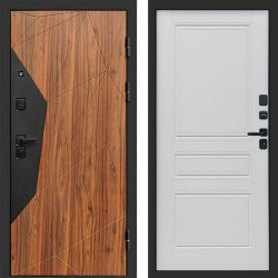 Входная дверь Termo-Door Авангард Дуб Каньон - Классика белый матовый
