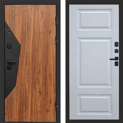 Входная дверь Termo-Door Авангард Дуб Каньон - Лион Белый софт