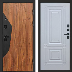 Входная дверь Termo-Door Авангард Дуб Каньон - Мадрид Белый софт