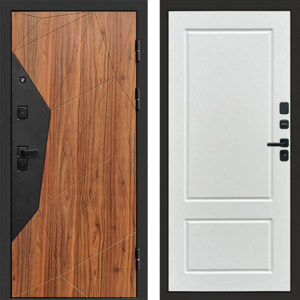 Входная дверь Termo-Door Авангард Дуб Каньон - Марсель Белый софт